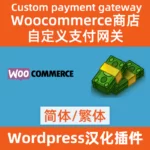 自定义支付网关woocommerce-custom-payment-gateway